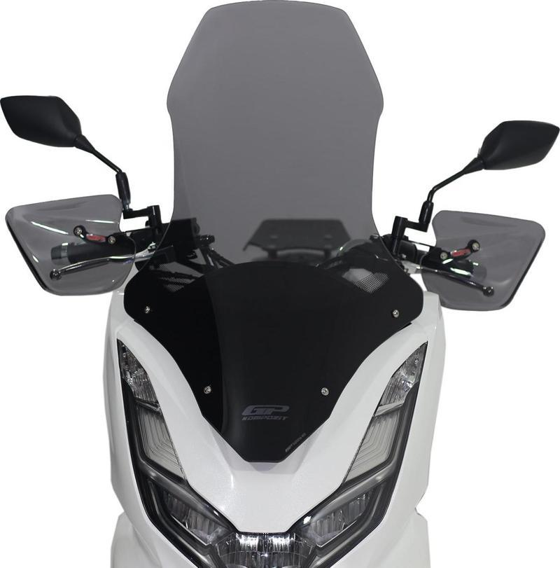 Honda PCX 125 2021-2023 Uyumlu Ön Tur Camı Şeffaf