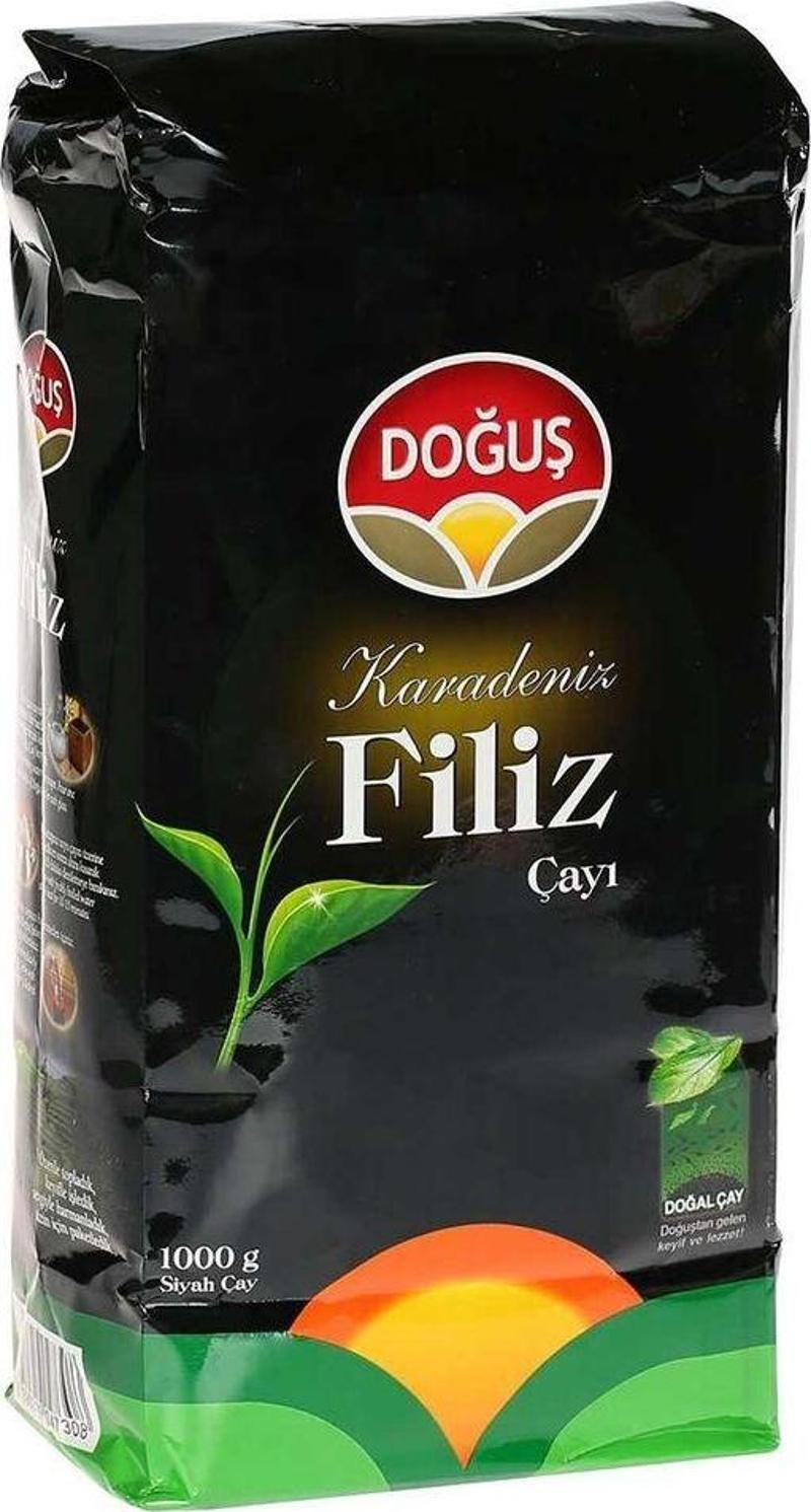 Karadeniz Siyah Filiz Çayı 1000 Gr 6 Adet