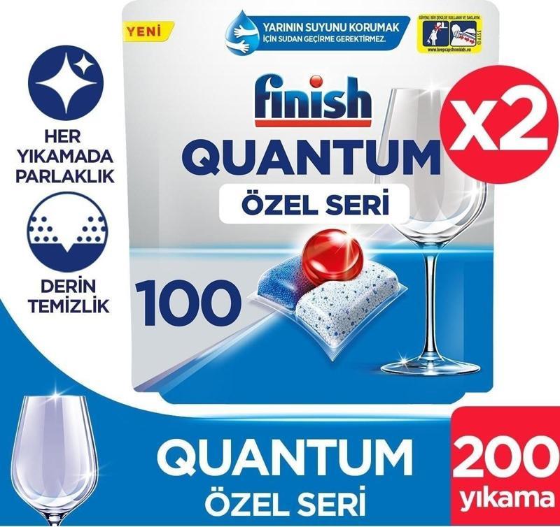 Quantum Özel Seri 200 Kapsül Bulaşık Makinesi Deterjanı Tableti