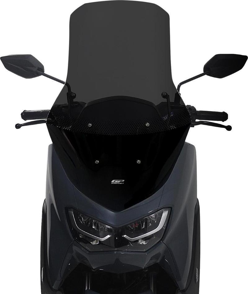 Yamaha NMAX 125 / 155 2021-2023 Uyumlu Ayaklı Tur Camı Füme