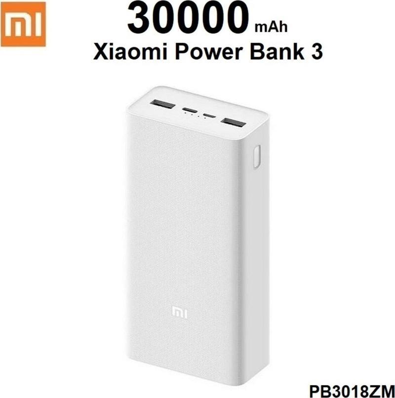 30000 Mah Hızlı Şarj Taşınabilir Powerbank Pb3018Zm