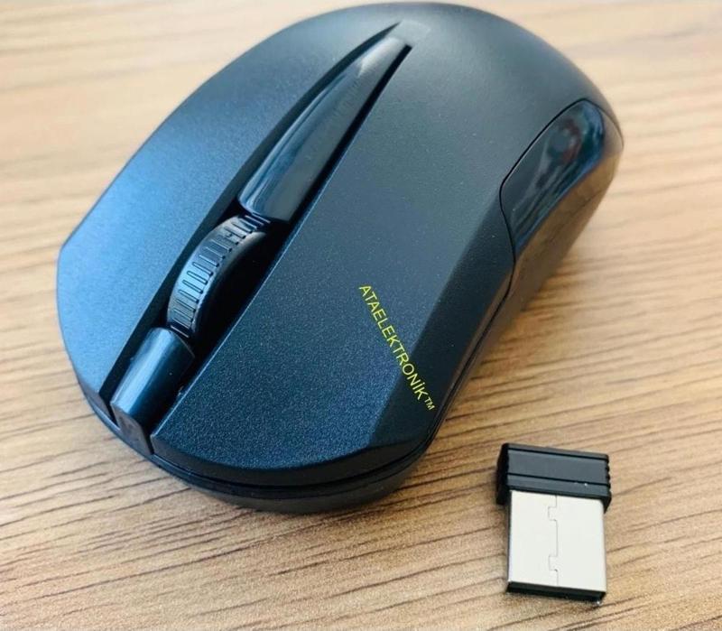 Kaliteli Uygun Fiyata Kablosuz Wıreless Optik Fare Mouse Maus 2.4g Usb Siyah