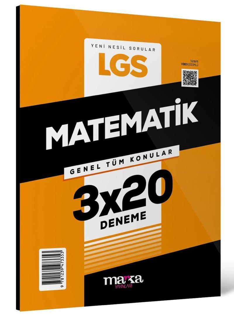 2025 LGS Genel Tüm Konular Matematik 3 Deneme