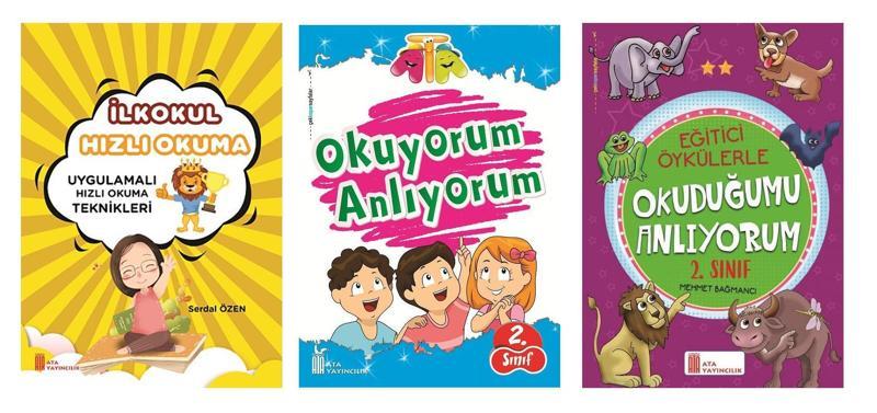 Ata 2.Sınıf Hızlı Okuma Seti (3 Kitap)