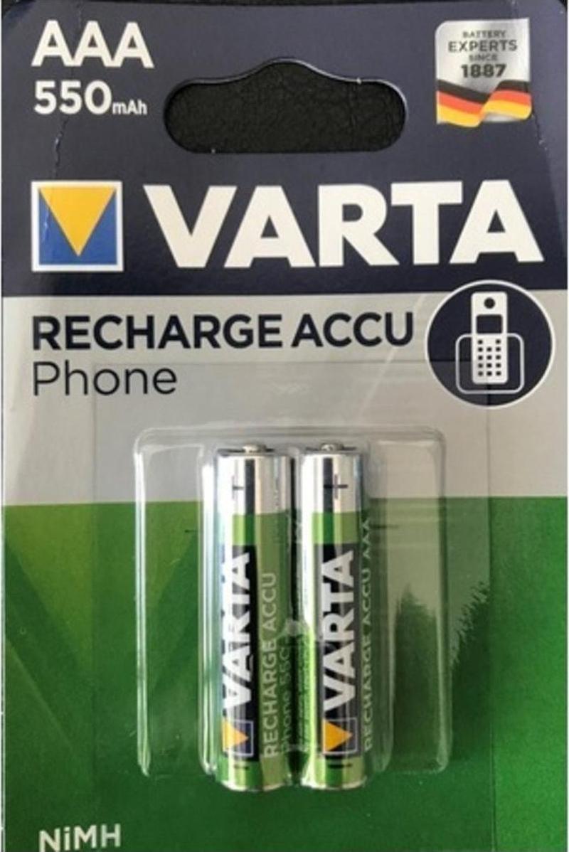 Ata Elektronik 550mah 550 Miliamper Aaa Dect Telefon Bebek Telsizi Telsiz Telefon Şarjlı Şarjlı Pil