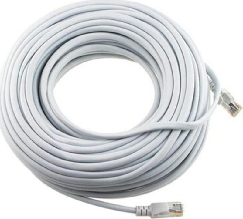 100 Metre 100mt Rj45 Cat5 Cat 5 Modem Ile Uydu Cihaz Alıcı Arası Internet Ethernet Kablosu Ket5