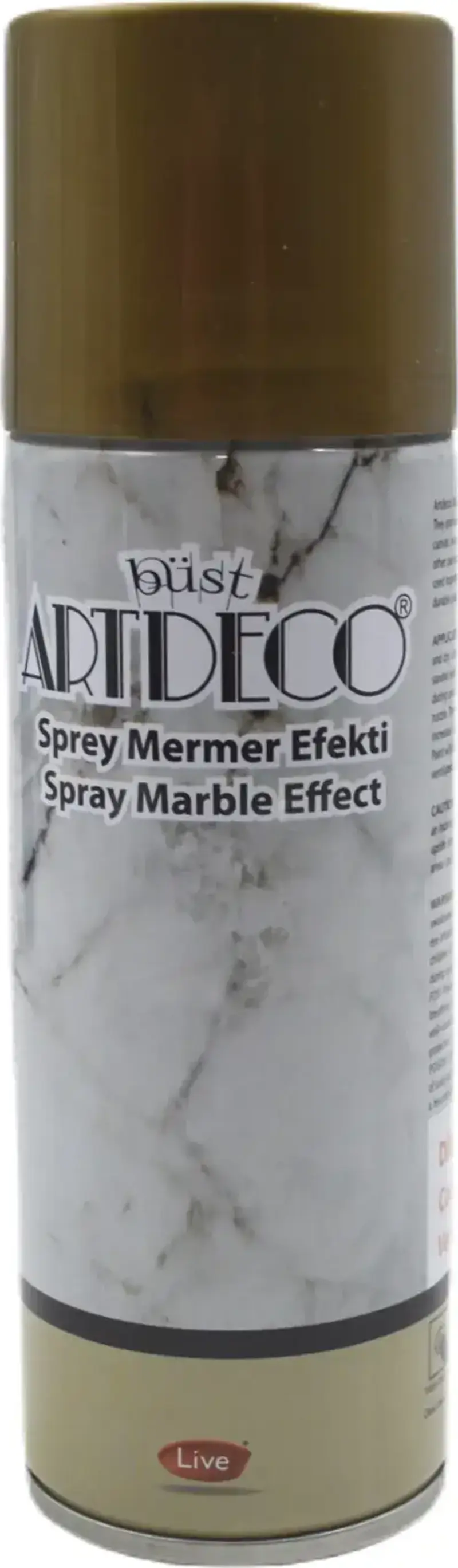 200 ml Sprey Mermer Efekti Altın / 990