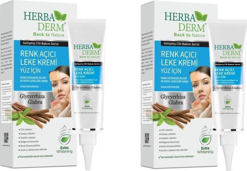 Renk Açıcı Leke Yüz Kremi spf 30 55ml x 2 adet