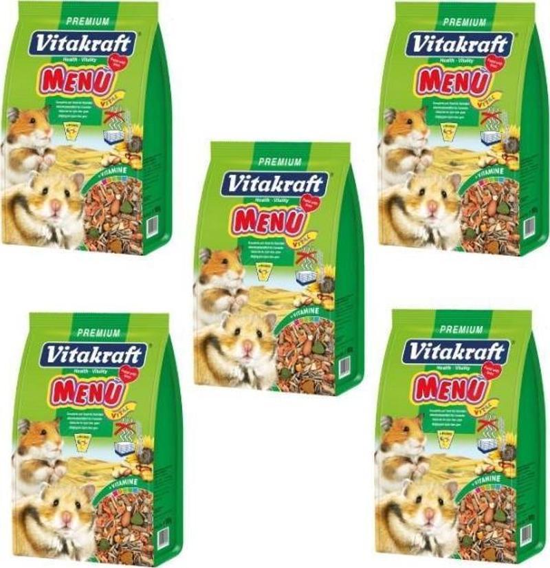 Hamster Menu Vital Premium 1000 G X 5 Adet