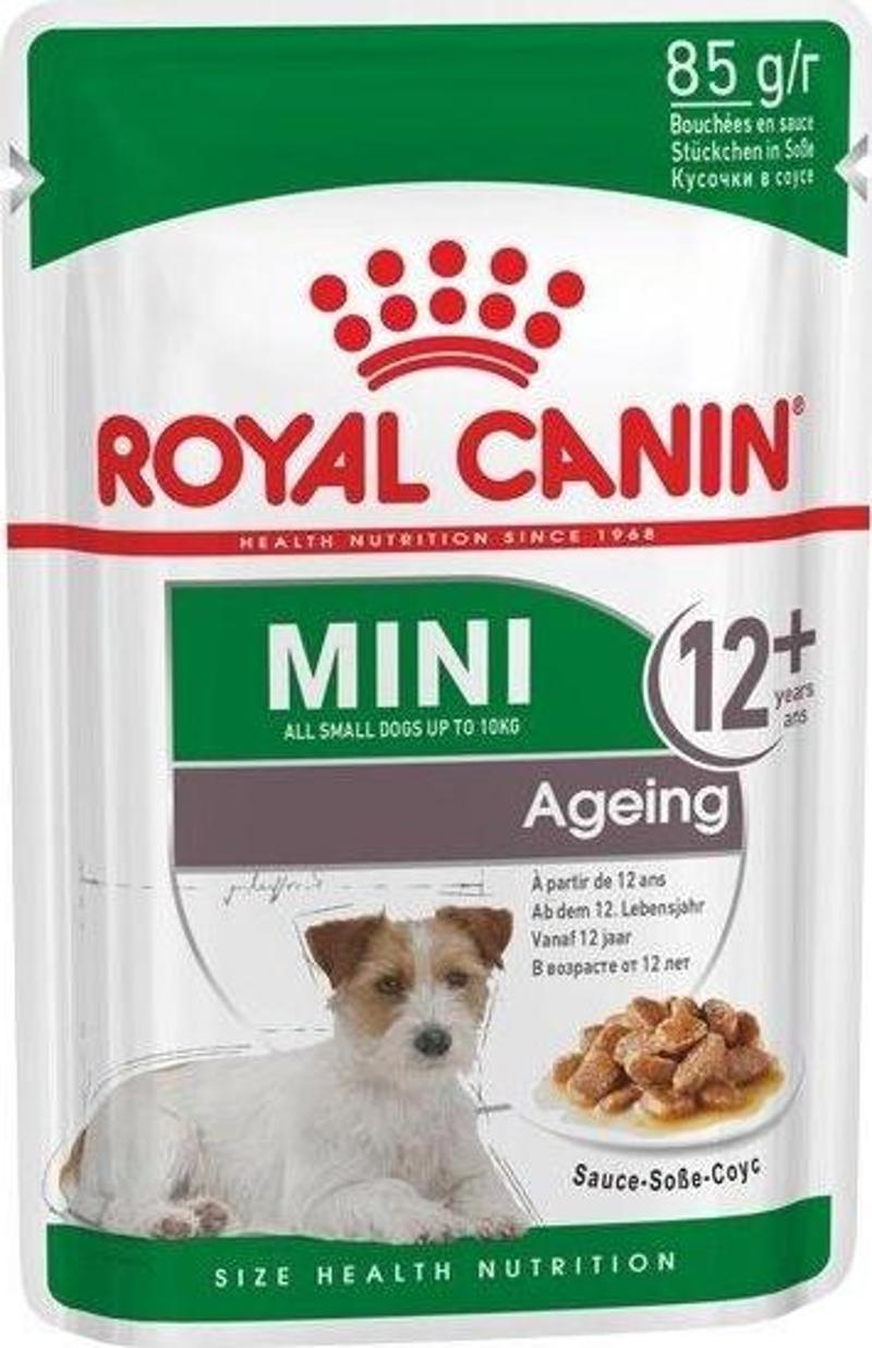 Mini Ageing Küçük Irk Yaşlı Köpek Konservesi +12 Yaş 85 Gr X 12 Adet