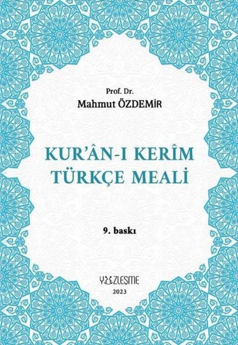 Kur'an-ı Kerim Türkçe Meali