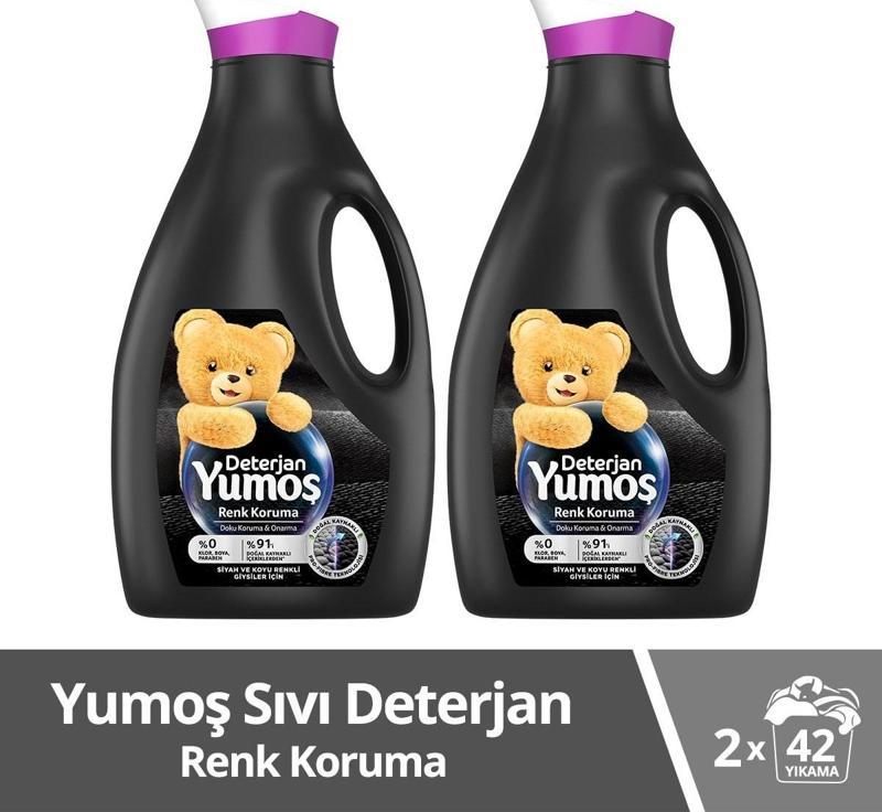 Sıvı Çamaşır Deterjanı Siyah ve Koyu Renkli Giysiler İçin 2 x 2520 ML