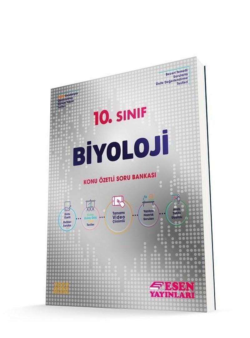 Esen Yayınları 10. Sınıf Biyoloji Konu Özetli Soru Bankası