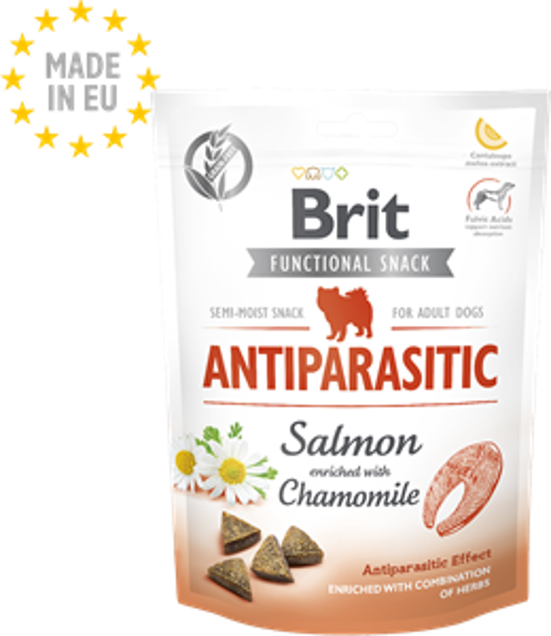 Antiparasitic Somonlu ve Papatyalı Antiparaziter Köpek Ödülü 150 gr