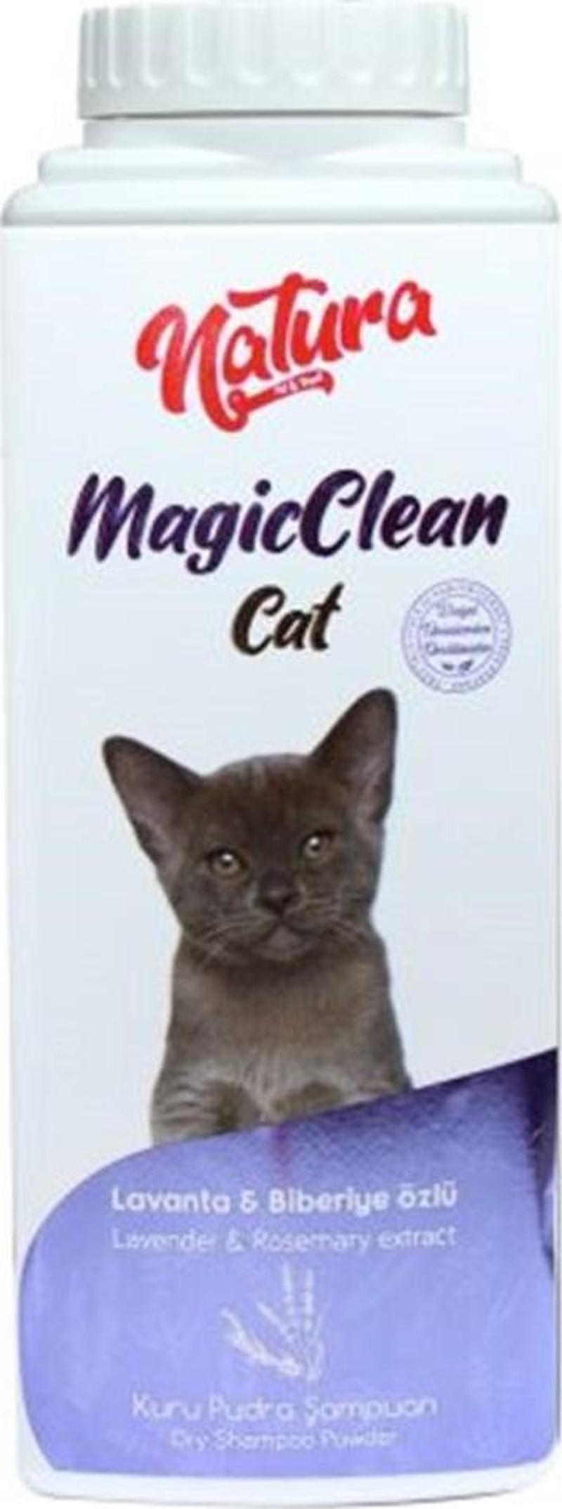 Natura Magicclean Cat Kuru Pudra Kedi Şampuanı 150 Gr