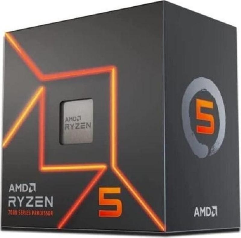 Ryzen 5 7600 (6 Çekirdek) 3.8GHz ~ 5.1GHz 32mb AM5 İşlemci Box (Fan Dahil)