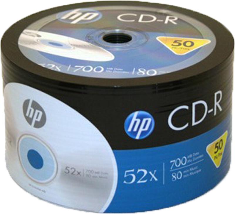 Cd-R 700 Mb 80 Min 52X Shrink 50 Li