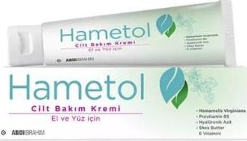 Hametol Cilt Bakım Kremi El Ve Yüz İçin 30 gr