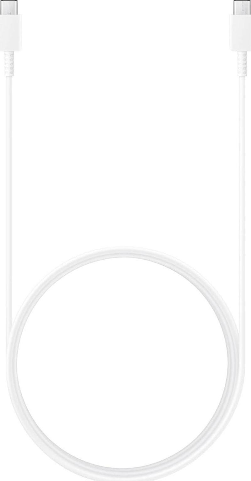 Galaxy A51S İle Uyumlu 60W Type-C To Type-C Data ve Şarj Kablo 1.8Metre Beyaz