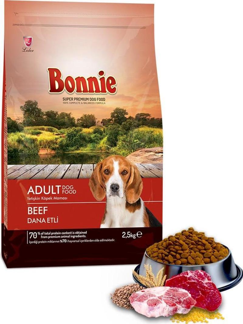 Biftekli Yetişkin Köpek Maması 2.5 Kg