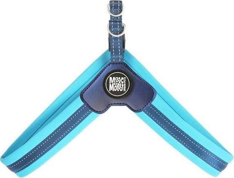 Q-Fit Matrix Köpek Göğüs Tasması Xlarge Sky Blue 58-62 Cm