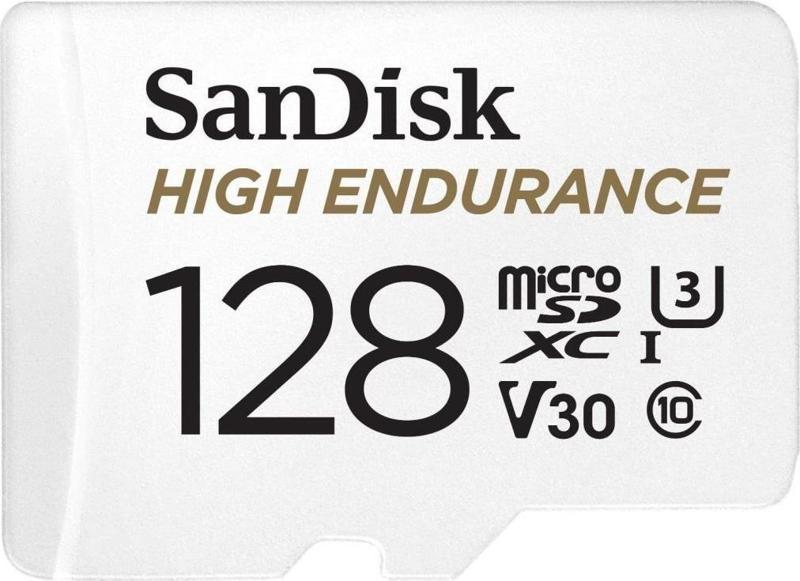 High Endurance 128GB 100/40MB Microsdxc V30 Hafıza Kartı SDSQQNR-128G