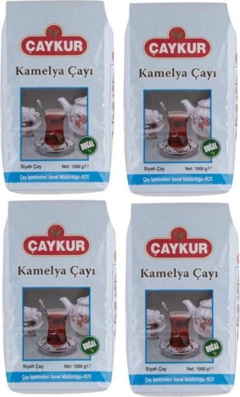 Kamelya Siyah Dökme Çay 4 x 1 kg