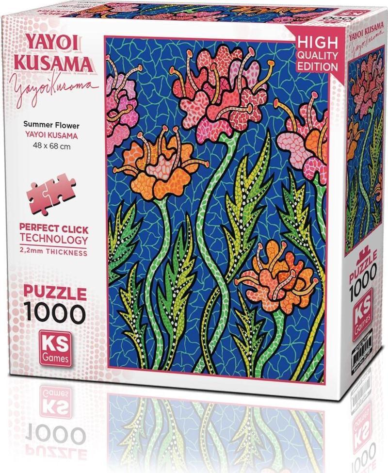 Puzzle 1000 Parça Yayoi Kusama Summer Flowers