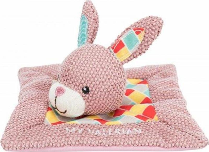 Valerian Otlu Kumaş Tavşan Yavru Kedi Oyuncağı 13x13 Cm