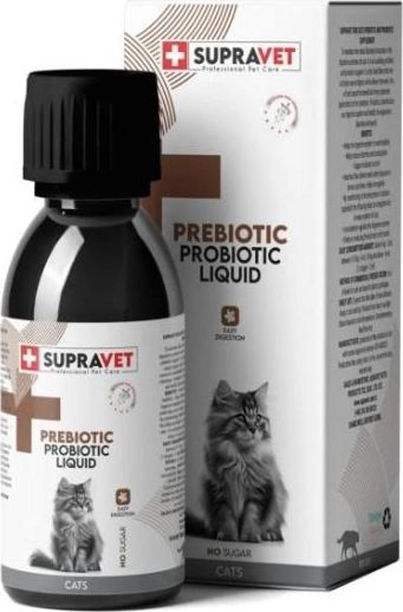 Probiyotik Bağışıklık Güçlendirici Sıvı Probiyotik + Prebiyotik Kedi Vitamin Takviyesi 100 Ml