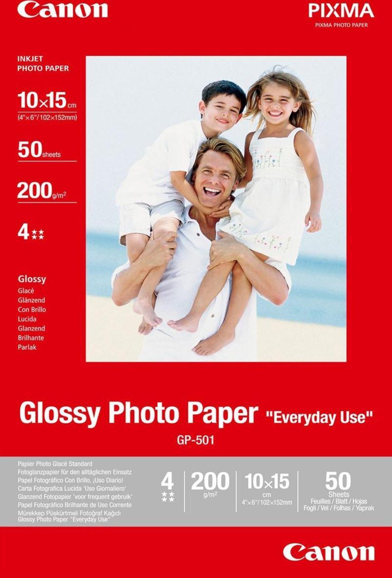 Gp-501 Glossy Fotoğraf Kağıdı 50 Yaprak, 200Gr, 10X15