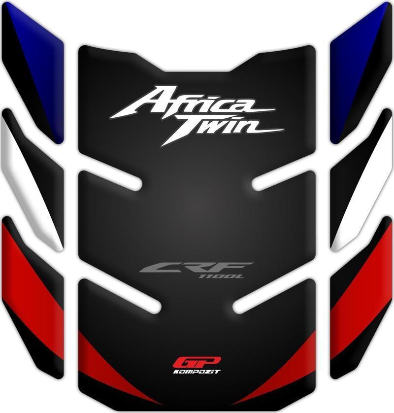 Honda Africa Twin CRF1100L L1 2020-2023 Uyumlu Tank Pad Seti Beyaz