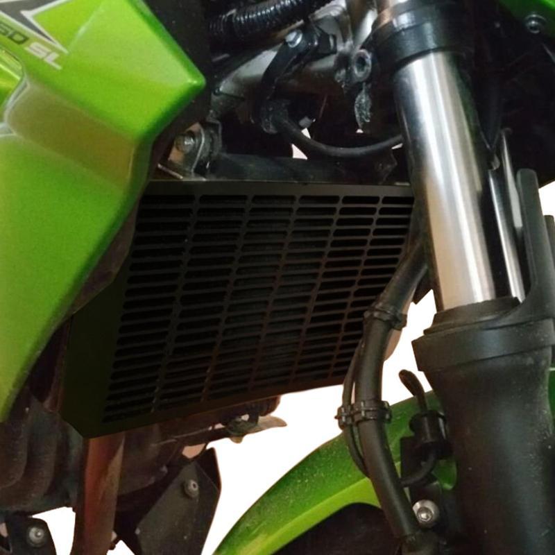 Kawasaki Z 250 SL 2015-2018 Uyumlu Radyatör Koruma Siyah