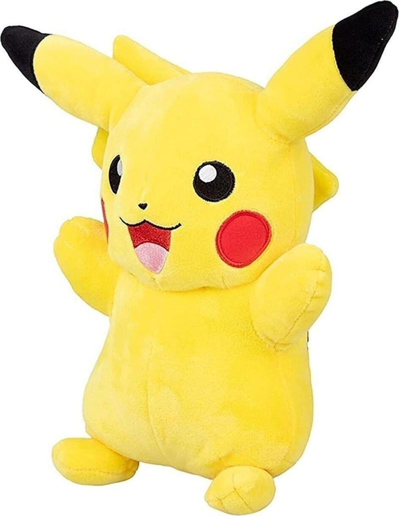 33 Cm Ithal Kumaş Pokemon Go Pikachu Figür Peluş Oyuncak Uyku & Oyun Arkadaşı Pikachu