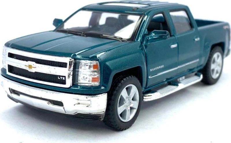 2014 Chevrolet Silverado Çek Bırak 5inch  Lisanslı Model Araba  Oyuncak Araba 1 46