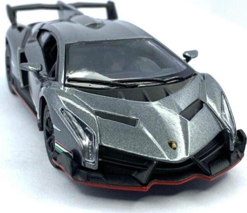 Kapıları Açılır Lamborghini Veneno Çek Bırak 1:36 Ölçek Model Araba