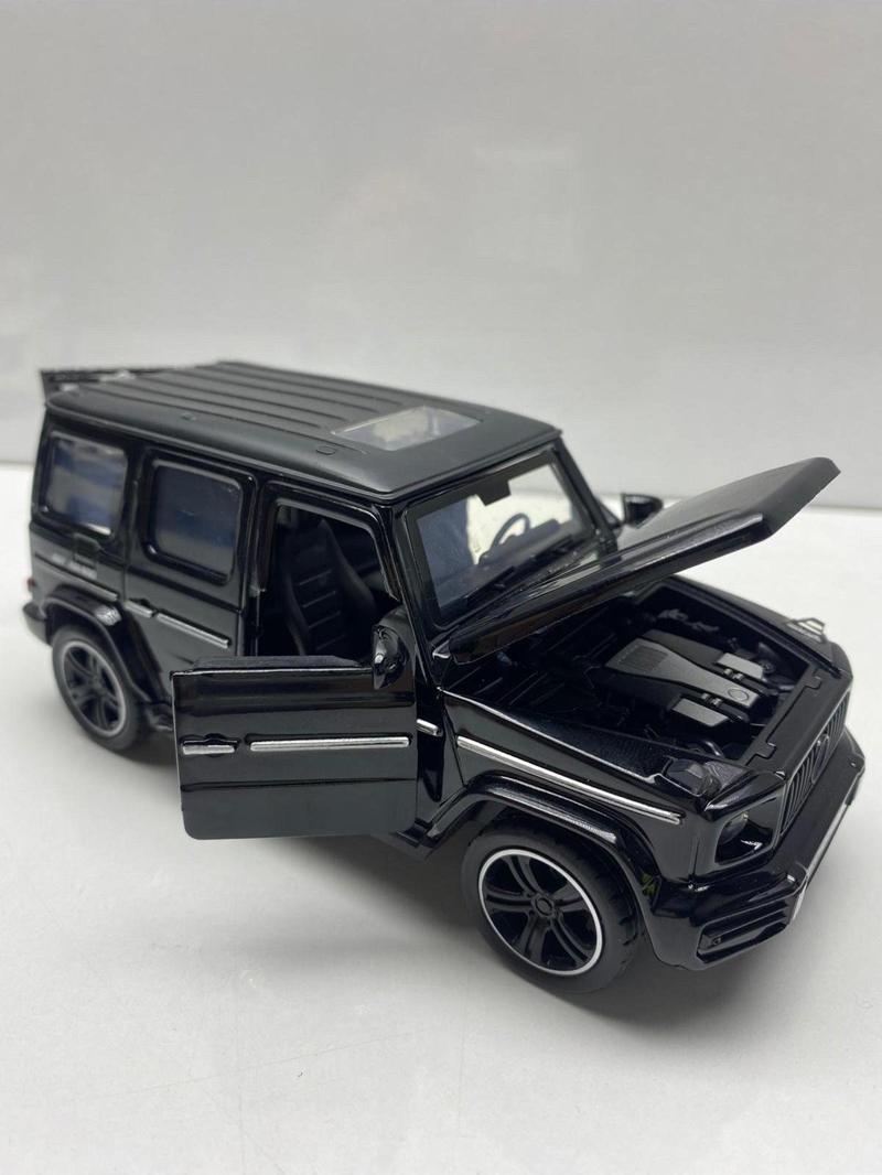 Metal Model Araç Mercedes G 63 Jip Oyuncak Araba G Serisi Jeep 15-CM