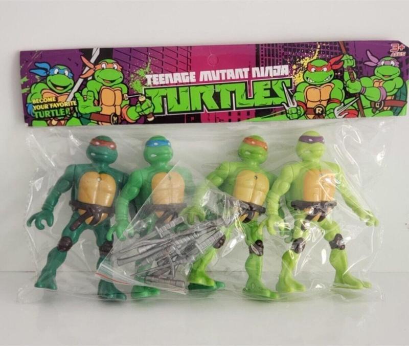 Ninja Kaplumbağalar Işıklı Figür 4'lü Set Ninja Turtles