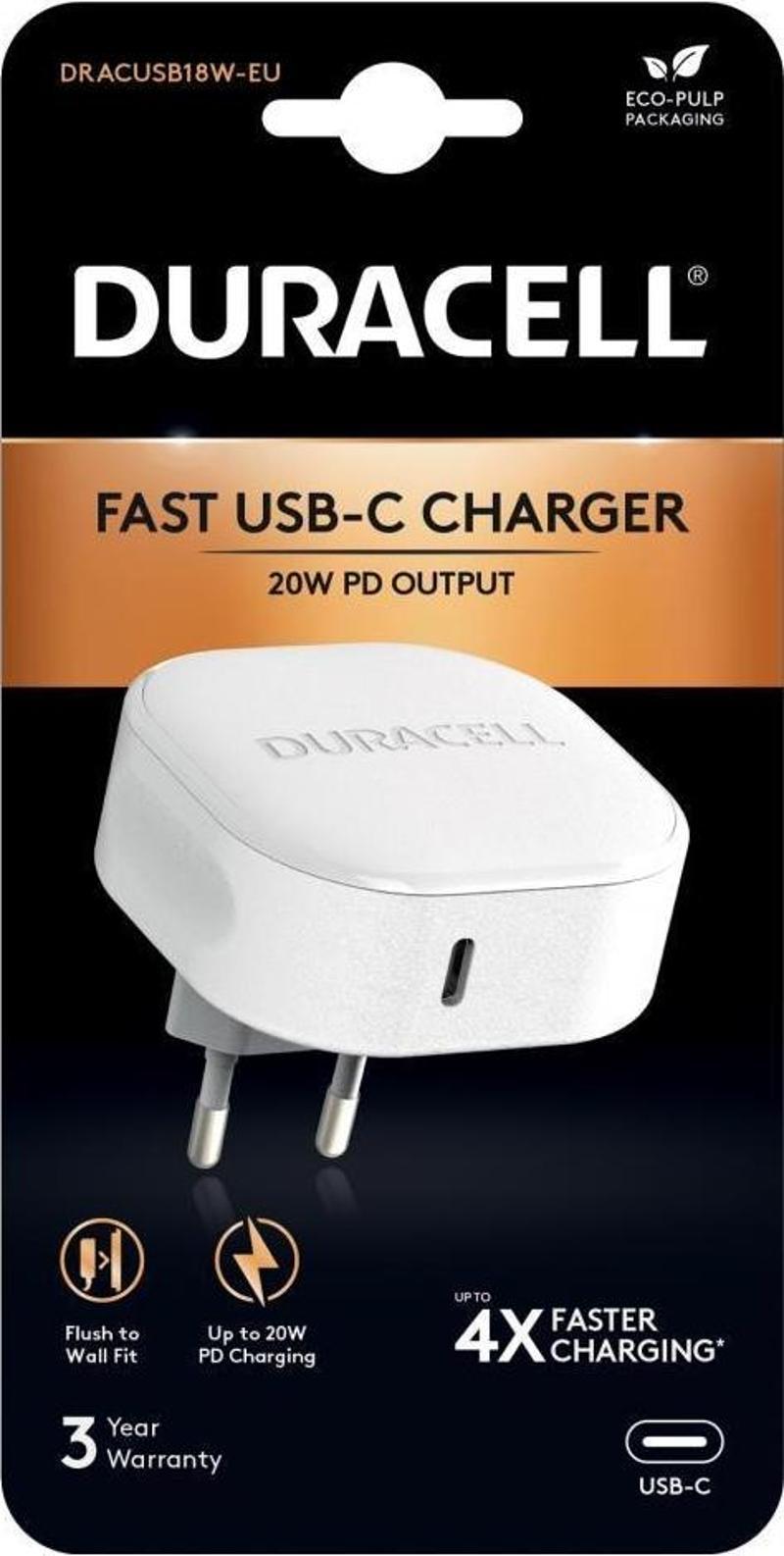 1 X USB-C PD 20W Wall Charger White