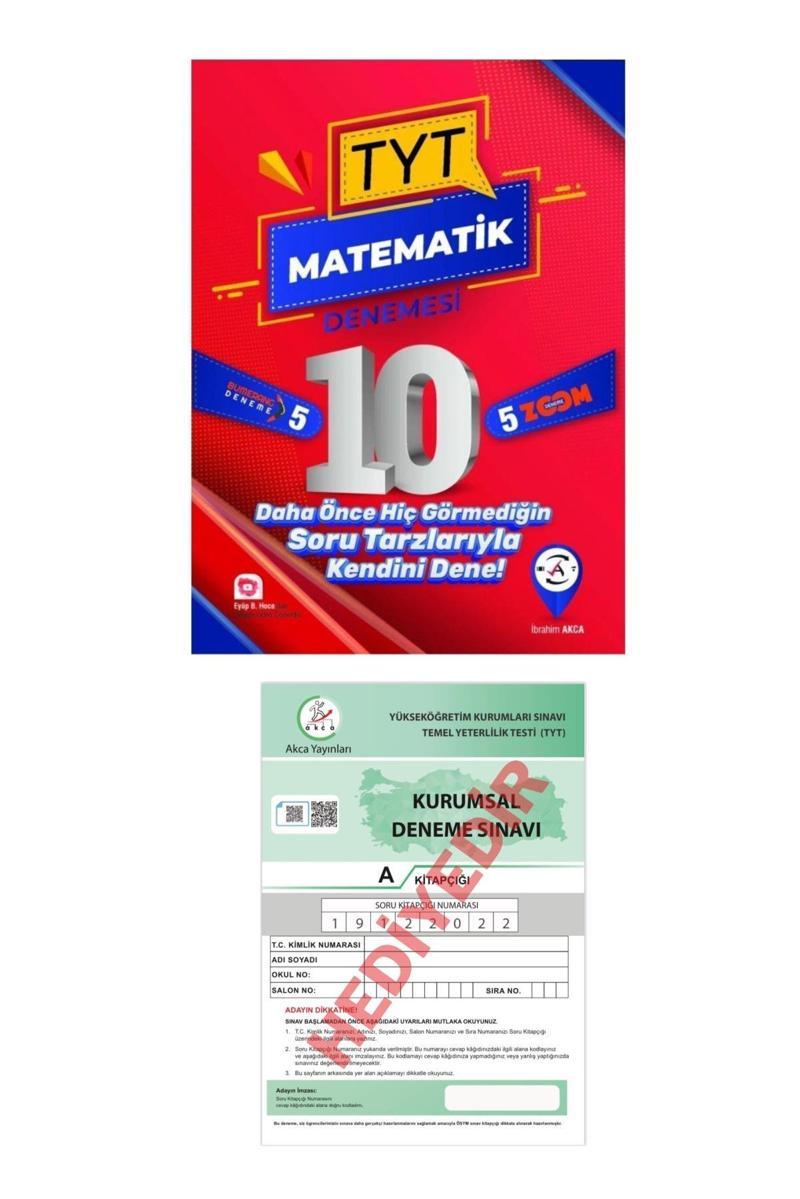 Akca Yayınları Tyt Matematik 10’Lu Denemeleri