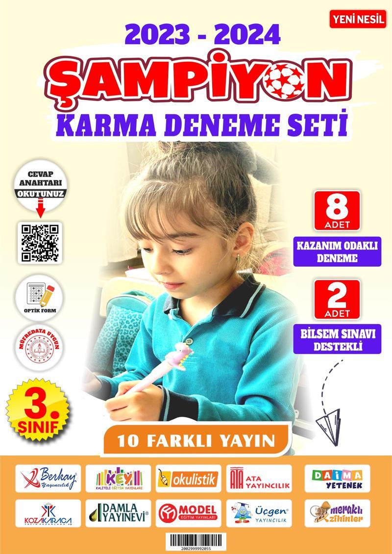 3.Sınıf Karma Deneme Seti + (Bilsem Destekli)