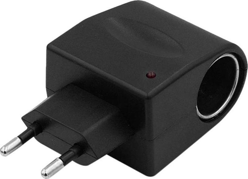 PM-15950 AC TO DC 220 VOLT ÇAKMAK FİŞİ ÇEVİRİCİ ADAPTÖR (INPUT:220V - OUTPUT:12V-500MA)