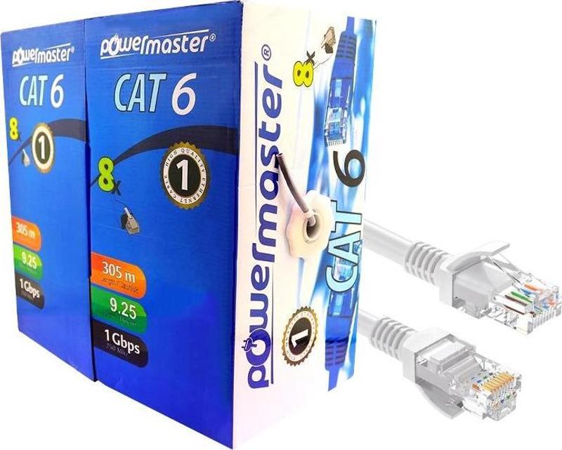 25 AWG 305 METRE CAT6 KABLO