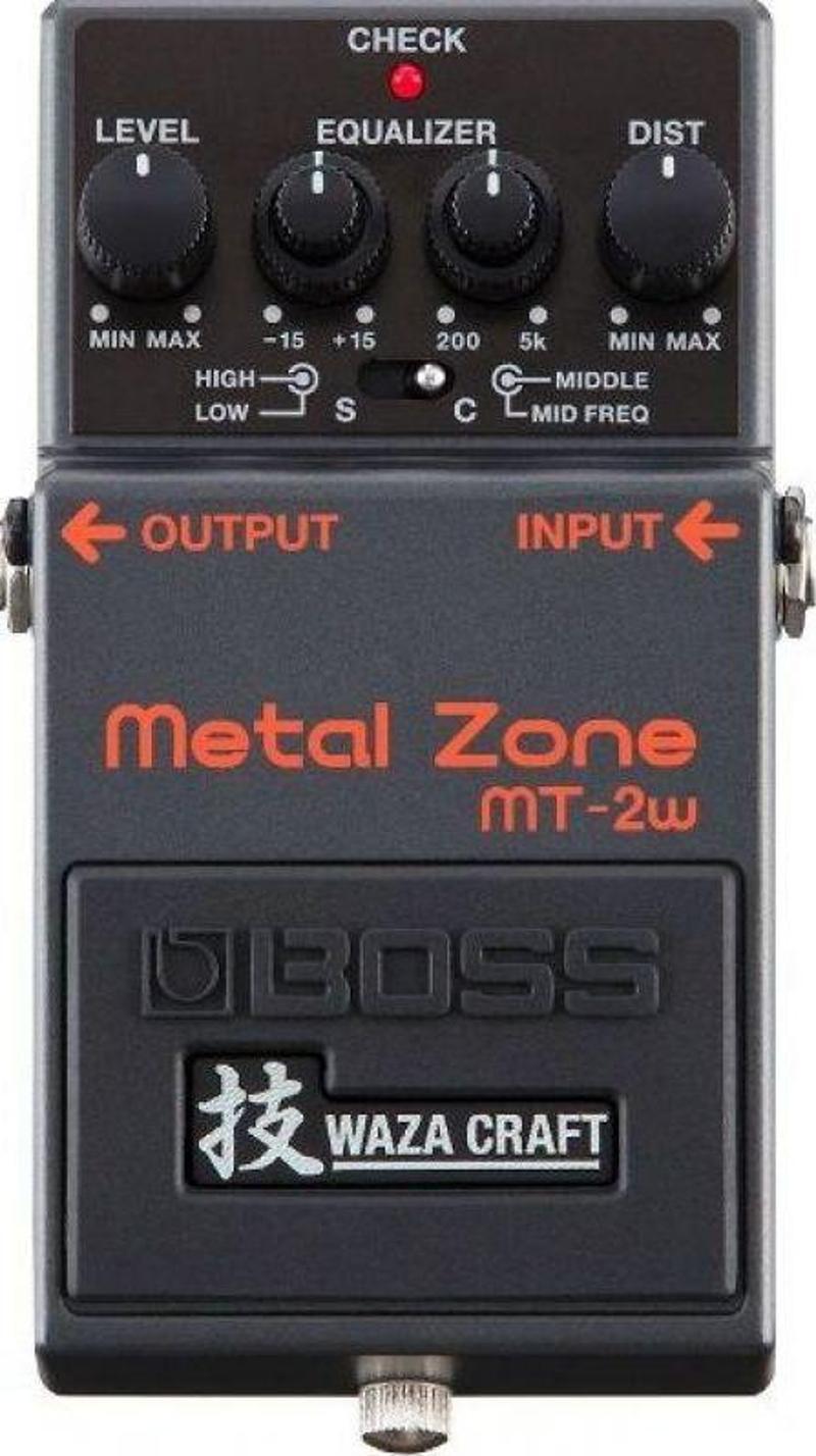 MT-2W Waza Metal Zone Distortion Pedalı