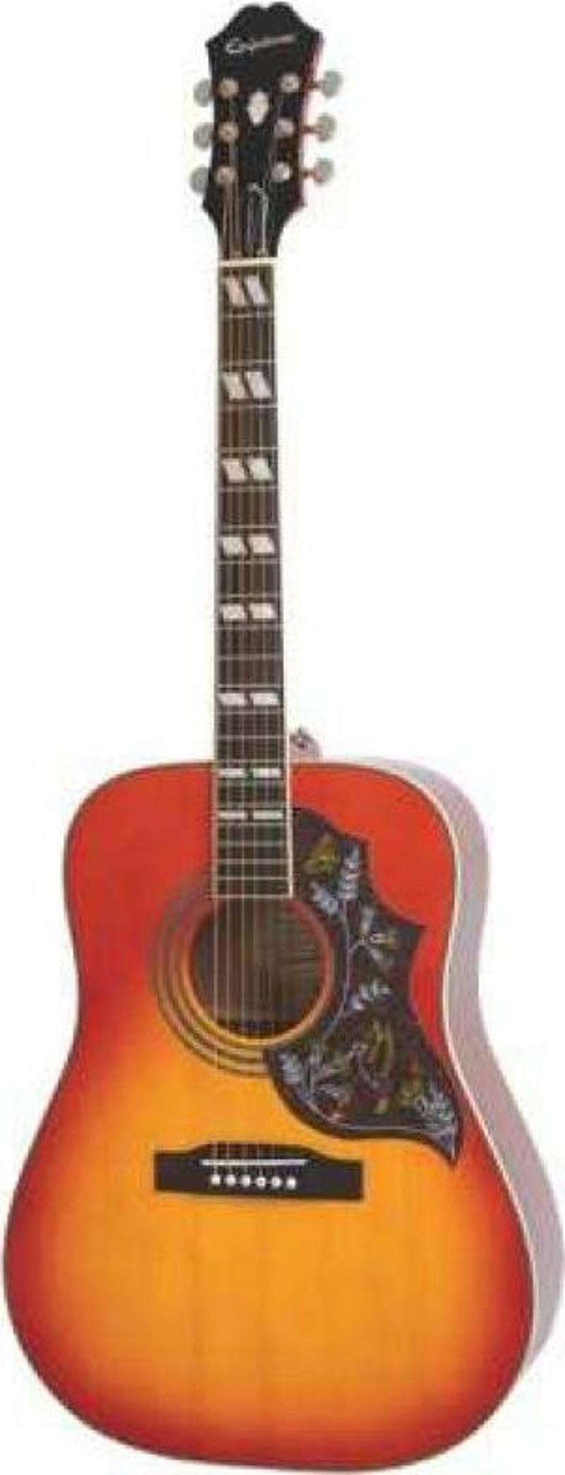 Hummingbird Pro Elektro Akustik Gitar (Faded Cherry Sunburst)