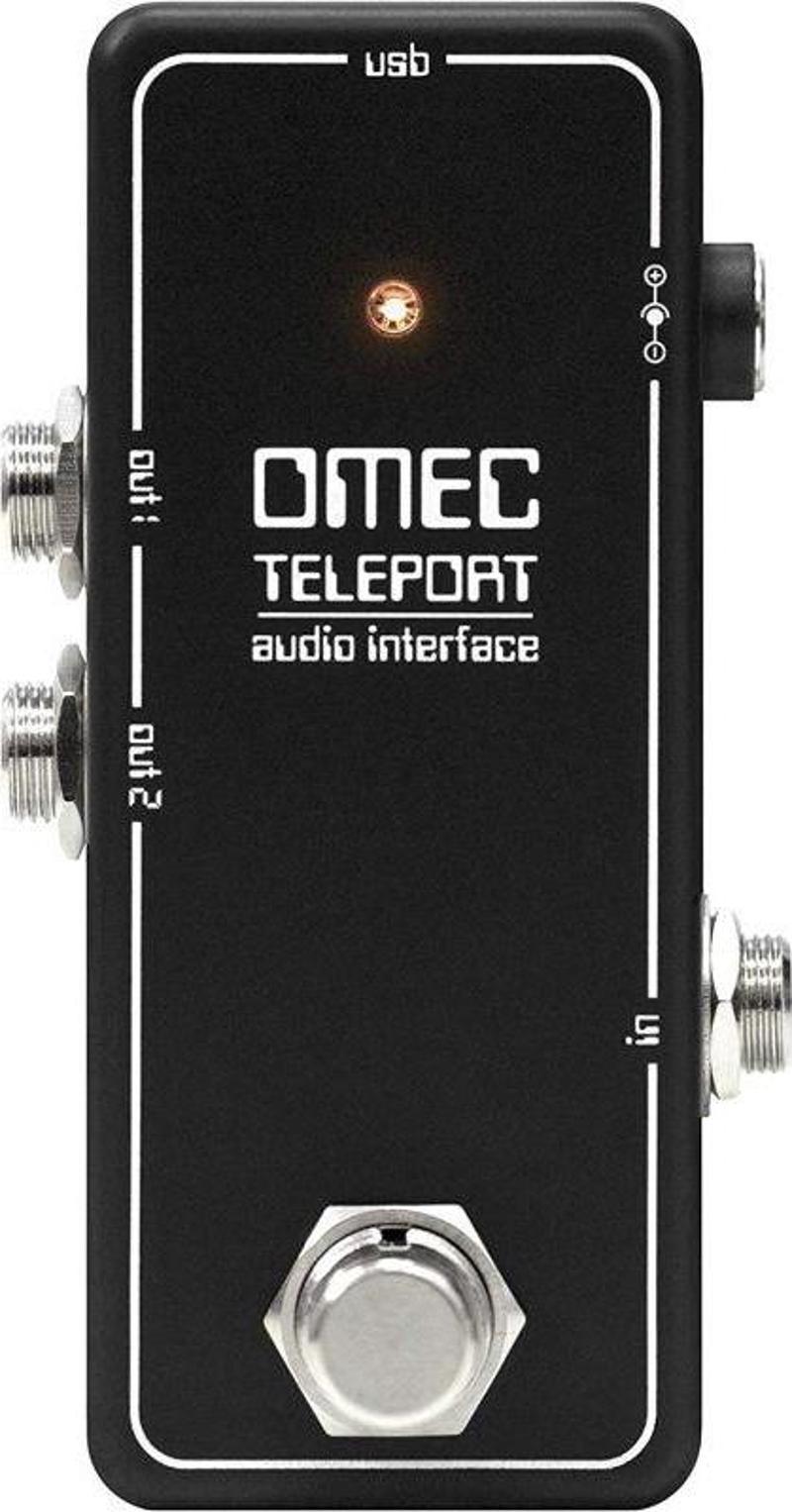 Omec Teleport Audio Interface Pedalı