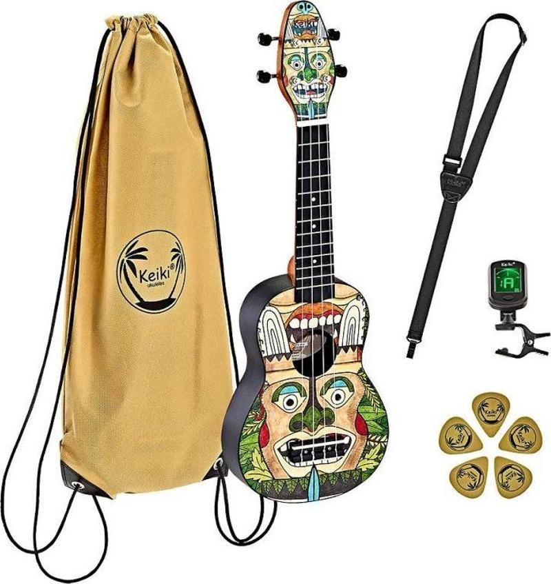 K2-TM Keiki Sopranino Ukulele Set (Totem)