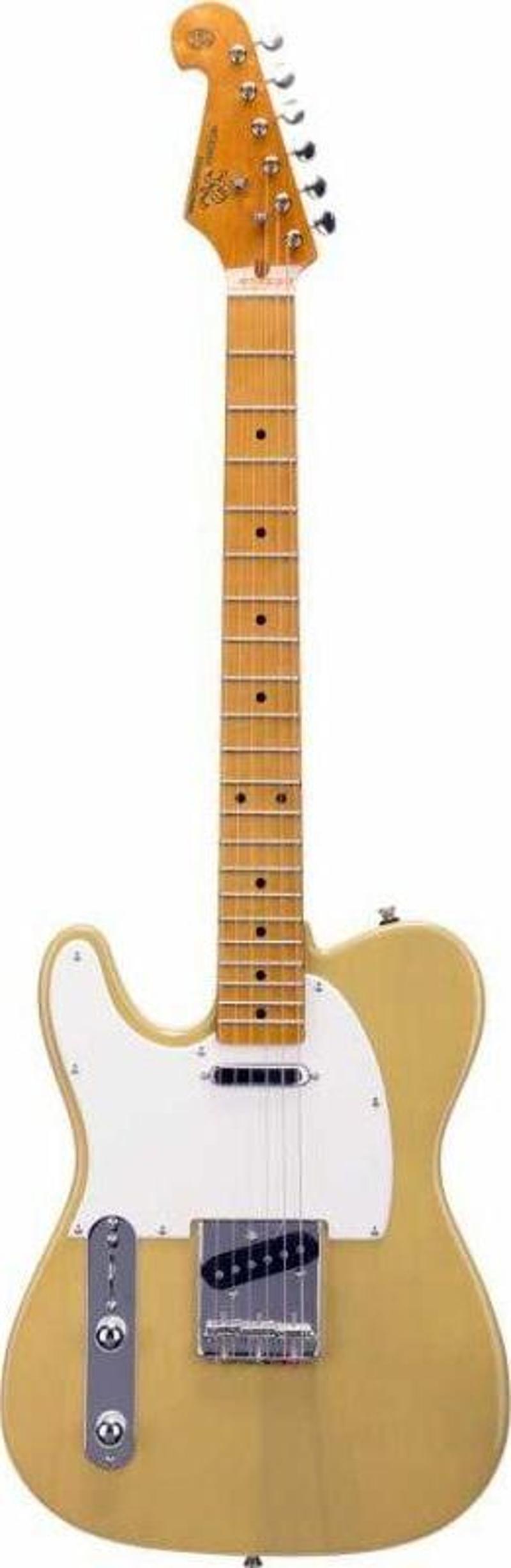 Telecaster Kasa Natural Solak Elektro Gitar