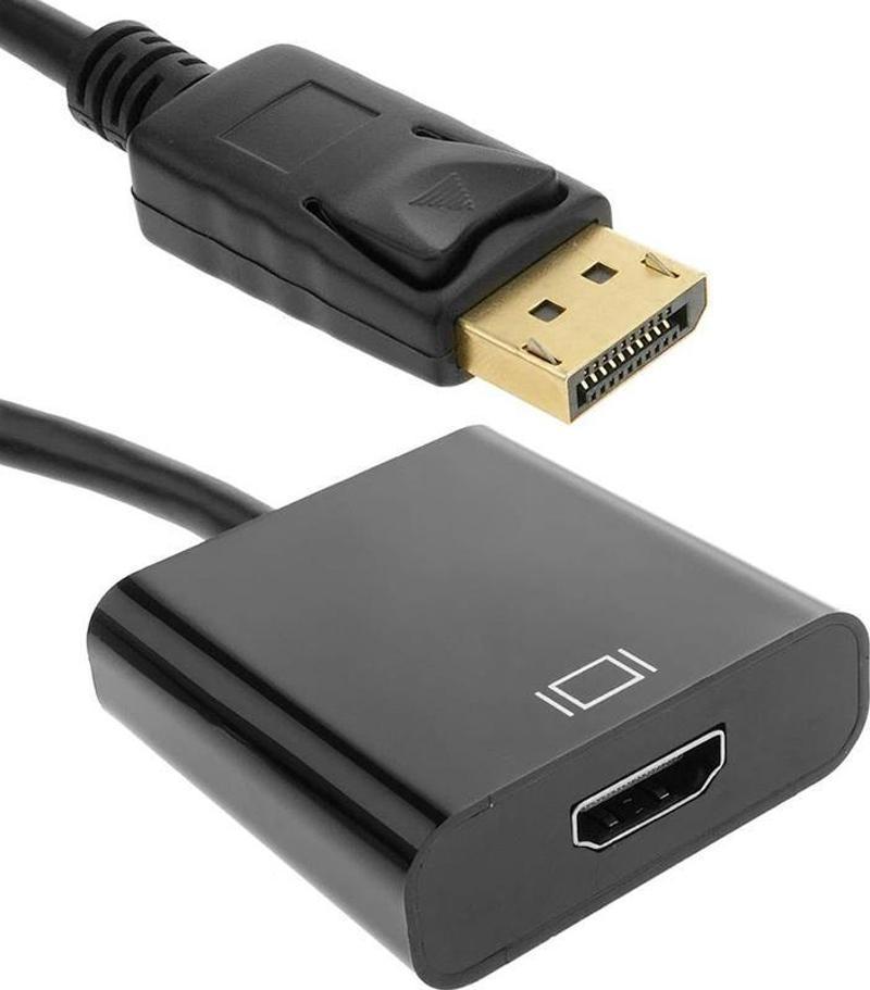 PM-34219 DISPLAY PORT TO HDMI DİŞİ 10 CM ÇEVİRİCİ KABLO