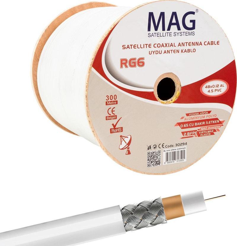 MAG RG59 FA MİNİ ANTEN KABLOSU (300 METRE)